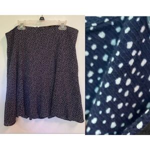 🌷 BANANA REPUBLIC SHORT A-LINE SKIRT polka dots 8